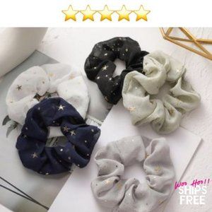 BUNDLE 4: Boho Festival Cosmic Stars Scrunchie